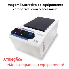 BLOCO DE AQUECIMENTO COM CAPACIDADE PARA 24 MICROTUBOS DE 1.5 ML PARA USO COM OS BANHOS SECOS MODELOS ALB-H4/ALB-H2/ALB-H1/ALB-C1 DA MARCA "FINEPCR" - CÓDIGO: AB100-1524 - Biosystems Importadora Ltda