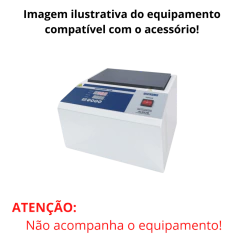 BLOCO DE AQUECIMENTO COM CAPACIDADE PARA 25 TUBOS DE TESTE COM 15 MM DE DIÂMETRO FUNDO REDONDO PARA USO COM OS BANHOS SECOS MODELOS ALB64/ALB128/ALB6400 DA MARCA "FINEPCR" - CÓDIGO AB90-15 en internet