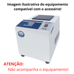 BLOCO DE AQUECIMENTO COM CAPACIDADE PARA 49 TUBOS DE MICROCENTRÍFUGA DE 0,5ML, PARA USO COM OS BANHOS SECOS MODELOS ALB64/ ALB128/ ALB6400 DA MARCA "FINE PCR" CÓDIGO: AB90-0.5 - Biosystems Importadora Ltda