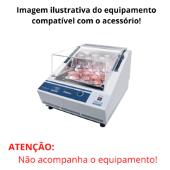 PLATAFORMA DE AGITAÇÃO PARA 13 FRASCOS 50ML PARA AGITADORES E INCUBADORAS FINEPCR - CÓDIGO FT302-50-13 - Biosystems Importadora Ltda