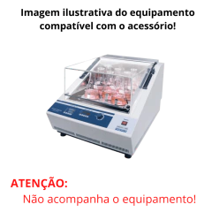 PLATAFORMA DE AGITAÇÃO PARA 13 FRASCOS 50ML PARA AGITADORES E INCUBADORAS FINEPCR - CÓDIGO FT302-50-13 - Biosystems Importadora Ltda