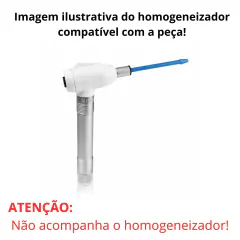 PISTILOS DE METAL PARA MICROAMOSTRAS 1,5/2,0/Ml PARA USO COM O MINI HOMOGENEIZADOR PORTÁTIL ULTRA STIRRER BIOMT-13K-L - comprar online