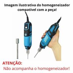 HASTE DE METAL ESTATOR Ø8 MM ROTOR Ø6,1MM VOLUME 1-100ML PARA USO COM O HOMOGENEIZADOR PORTÁTIL MODELO BIOMT-30K-4-IC - comprar online
