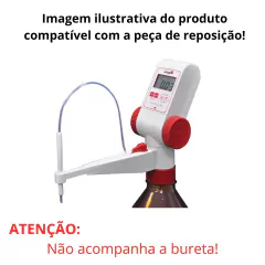 TUBO DE DESCARGA (DISPENSAÇÃO) COM PORCA(ROSCA) DE SEGURANÇA PARA BURETA DIGITAL VITLAB CONTINOUS-RS en internet