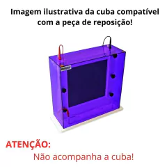 RACK PARA 10 PLACAS DE VIDRO COM 5MM DE ESPESSURA, PARA CUBA DE SEQUENCIAMENTO FORMATO GRANDE MODELO CSQ33 MARCA CLEAVER SCIENTIFIC – CÓDIGO CSL-LGR - comprar online