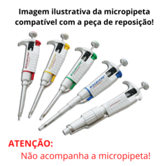 PARTE INFERIOR DO BOTÃO QUE PRESSIONA O ÊMBOLO PARA MICROPIPETAS HTL SÉRIES: DISCOVERY, DISCOVERY COMFORT, LABMATE, LABMATE SOFT, LABMATE PRO E MULTIMATE – CÓDIGO 9711 - comprar online