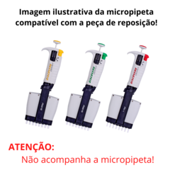 PARTE INFERIOR DO BOTÃO QUE PRESSIONA O ÊMBOLO PARA MICROPIPETAS HTL SÉRIES: DISCOVERY, DISCOVERY COMFORT, LABMATE, LABMATE SOFT, LABMATE PRO E MULTIMATE – CÓDIGO 9711 na internet