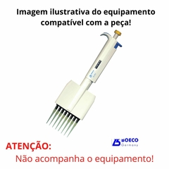 CARCAÇA PARTE INFERIOR COMPLETA PARA MICROPIPETAS MULTICANAIS BOECO - Biosystems Importadora Ltda