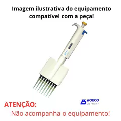 CONE PARA MICROPIPETAS MULTICANAL (8 E 12 CANAIS) VOLUME VARIÁVEL DE 0,5 A 50 UL OU 5 A 100 UL MARCA BOECO en internet