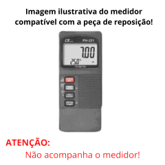 PLACA ELETRÔNICA PARA MEDIDOR DE PH MODELO PH-221 - MODELO PCB-PH221 - comprar online