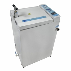 AUTOCLAVE VERTICAL DIGITAL, 75L, CÂMARA INTERNA 40X60CM (ØXA), COM TAMPA EM AÇO INOX, DISPLAY LCD, IMPRESSORA TÉRMICA, MANÔMETRO, 2 CESTOS, 220V