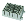 BLOCO 54 MICROTUBOS DE 0,5 ML (8 MM DIÂMETRO) PARA USO COM OS BANHOS SECOS MODELOS BIODTC-100-IC, BIODTH-100-IC, BIOMTC-100-IC, BIOMTH-100-IC - CÓDIGO: BLOCK-B