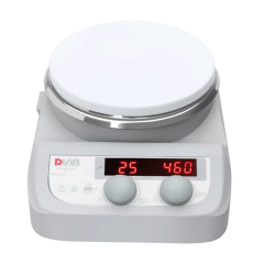 AGITADOR MAGNÉTICO DIGITAL, AQUECIMENTO 280ºC, CAPACIDADE PARA AGITAR 3 LITROS (H20), PLATAFORMA EM AÇO INOXIDÁVEL RECOBERTA COM CERÂMICA MEDINDO 135MM Ø, VELOCIDADE REGULÁVEL 100-1500RPM, MOTOR SEM ESCOVA MODELO MS-H280-PRO