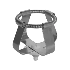 GRAMPOS DE MOLAS EM AÇO INOXIDÁVEL PARA FRASCOS 25ML ATÉ 42MM DIÂMETRO PARA BANHO ULTRASSÔNICO SONOSHAKE DT-1028-F – CÓDIGO EK-25