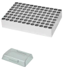 BLOCO 1 MICROPLACA PCR COM 96X0,2ML (6,2 MM DIÂMETRO) PARA USO COM OS BANHOS SECOS MODELOS BIOBTC-100D-IC E BIOBTH-100D-IC - CÓDIGO: BIOBT-E-IC