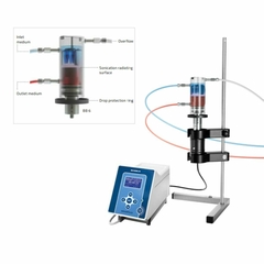 AMPLIFICADOR TIPO COPO PARA SONICAÇÃO INDIRETA DE QUANTIDADE MENORES DE AMOSTRAS EM MICROTUBOS 1.5/2.0ML, PARA USO COM O SUPORTE DE MICROTUBOS CÓDIGO EH-6 EM CONJUNTO COM OS HOMOGENEIZADORES (SONICADORES) HD4200 E HD5200 – CÓDIGO BB-6 - comprar online