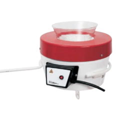 MANTA AQUECEDORA, SEM AGITAÇÃO, PARA UTILIZAÇÃO COM FUNIS FORMATO ANALÍTICO, ÂNGULO DE 60º, COM DIÂMETRO SUPERIOR MEDINDO DE 9CM A 13CM, COM REGULADOR DE POTÊNCIA ANALÓGICO ATÉ 300ºC, CLASSE 300, 220V - MODELO 0022F2-IC