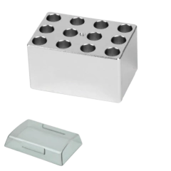 TAMPA DE ACRÍLICO PARA USO COM OS BLOCOS BIOBT-A, BIOBT-B, BIOBT-C, BIOBT-D e BIOBT-E COMPATÍVEIS COM OS BANHOS SECOS MODELOS BIOBTC-100D-IC E BIOBTH-100D-IC - CÓDIGO BIOBT-SC - tienda online