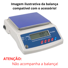 TAMPA DE PROTEÇÃO COM ABERTURA PARA REPOSIÇÃO NAS BALANÇAS MARCA BIOPRECISA MODELO "BS3000A" - CÓDIGO BS-COVER - comprar online