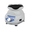 AGITADOR VÓRTEX 0 A 2500 RPM JÁ EQUIPADO COM MÚLTIPLAS PLATAFORMAS, PRONTO PARA TRABALHAR COM MICROPLACAS DE POÇOS PROFUNDOS, ELISA, MICROTITULAÇÃO, PCR COM 96 OU 384 POÇOS, MICROTUBOS 70X0,2 ml (PCR), 36X0,5 ml, 20X1,5 ml, 20X2,0 ml, MACROTUBOS, BALÕES OU FRASCOS COM DIÂMETROS ATÉ 30 mm OU ATÉ 90 mm, 8X15 ml E 4X50 ml - MODELO BIOMIX-25P-IC