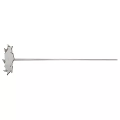 HÉLICE COM HASTE TIPO "MOEDORA" 60CM, DIÂM 10CM(AGT) E 8MM(HASTE), AÇO INOXIDÁVEL 316L, PARA AGITADOR MECÂNICO DLAB