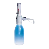 DISPENSADOR AUTOMÁTICO (NÃO-AUTOCLAVÁVEL), VOLUME 01 A 10 ML, PARA ANÁLISE DE TRAÇO, PROJETADO PARA SER USADO EM CONJUNTO COM FRASCOS PFA, COM FRASCO RESERVATÓRIO.