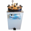 AUTOCLAVE VERTICAL DIGITAL CAPACIDADE 50 LITROS CÂMARA INTERNA MEDINDO 35 CM (DIÂMETRO) x 50 CM ALTURA PRESSÃO MÁXIMA 1,5 kgf/cm² TAMPA EM BRONZE EQUIPADA COM CESTO INTERNO, MANÔMETRO E VÁLVULA - MODELO: CSA-50