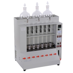 ANALISADOR DO TEOR DE FIBRA BRUTA EM GRÃOS, RAÇÕES, ALIMENTOS COM CAPACIDADE PARA 6 PROVAS SIMULTANEAMENTE - MODELO CXC-06 - Biosystems Importadora Ltda