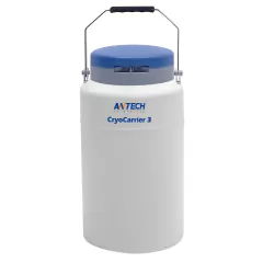 CONTAINER NITROGÊNIO EM FASE DE VAPOR/DRY SHIPPER 1.5L P/ STRAWS 300X0.5ML/165X0.25ML TRANSP AÉREO NORMAS IATA
