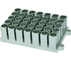 BLOCO 35 MICROTUBOS DE 1,5 ML (10,8 MM DIÂMETRO) PARA USO COM OS BANHOS SECOS MODELOS BIODTC-100-IC, BIODTH-100-IC, BIOMTC-100-IC, BIOMTH-100-IC - CÓDIGO: BLOCK-C