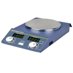 AGITADOR MAGNÉTICO DIGITAL SEM AQUECIMENTO COM CAPACIDADE PARA AGITAR ATÉ 1X20L (H2O) VELOCIDADE REGULÁVEL 100 A 1.800 RPM - MODELO BIOSP-18