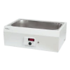 BANHO MARIA DIGITAL, TEMPERATURA COM INDICAÇÃO DE 5ºC ACIMA DA AMBIENTE ATÉ 95ºC, CAPACIDADE 20 LITROS, CUBA INTERNA EM AÇO INOX NO FORMATO RETANGULAR, SEM CIRCULAÇÃO, SEM TAMPA, 110V - MODELO 005721