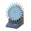 HOMOGENEIZADOR DE SANGUE 24 TUBOS COM 12/13MM DIÂMETRO (VACUTAINER) MOVIMENTO CIRCULAR 360° VELOCIDADE REGULÁVEL BIVOLT