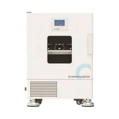 INCUBADORA REFRIGERADA DIGITAL 400X300MM AGITADOR ORBITAL 4°~65°C 6 PLATAFORMAS 29X50ML 18X100ML 7X500ML 4X1L 3X2L TIMER