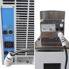 SISTEMA DE RESFRIAMENTO/AQUECIMENTO, FAIXA DE TEMPERATURA -20° A 100°C, TANQUE DE 5 LITROS COM TORNEIRA DE DRENAGEM, COM TERMOSTATO MONTADO NO REFRIGERADOR, TUBULAÇÃO E CLIPES ISOLADOS, 110V – MODELO CSL-CHILLERB$ - Biosystems Importadora Ltda