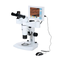 MONITOR COLORIDO DE 8" TOUCH SCREEN COM CÂMERA CMOS DE 3 MP EMBUTIDA, SFTWR, ADAPTADOR PARA TUBOS TRINOCULARES DE MICROSCÓPIOS E ESTREOMICROSCÓPIOS - comprar online