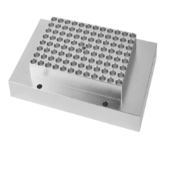 BANHO SECO DIGITAL SEM AGITAÇÃO, EQUIPADO COM 2 BLOCOS COM CAPACIDADE TOTAL PARA TRABALHAR COM 2 MICROPLACAS DE PCR (0,2 ML) SEM SAIA (BORDA), AQUECIMENTO ATÉ 120ºC. MODELO: DKT-200-4-PCR-IC - comprar online