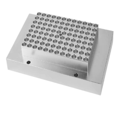 BANHO SECO DIGITAL SEM AGITAÇÃO, EQUIPADO COM 2 BLOCOS COM CAPACIDADE TOTAL PARA TRABALHAR COM 2 MICROPLACAS DE PCR (0,2 ML) SEM SAIA (BORDA), AQUECIMENTO ATÉ 120ºC. MODELO: DKT-200-4-PCR-IC - comprar online