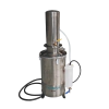 DESTILADOR DE ÁGUA VAZÃO 20 LITROS/HORA COM PÉS, CORPO, CÚPULA E TAMPA EM AÇO SAE1020 COM TRATAMENTO ANTICORROSIVO, DESLIGAMENTO AUTOMÁTICO EM CASO DE FALTA DE ÁGUA PARA USO EM CIMA DE BANCADA - MODELO DZ-20L-III