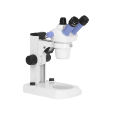 ESTÉREO MICROSCÓPIO TRINOCULAR ZOOM/AUMENTO MÁX. 135X COM SISTEMA DE ILUMINAÇÃO DUPLO DIASCÓPICO (TRANSMITIDO) E EPISCÓPICO (INCIDENTE) LÂMPADA LED