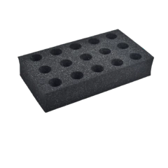 PLATAFORMA (SUPORTE) PARA 15 TUBOS DE 29MM Ø (50ML FALCON) PARA USO EXCLUSIVO COM O AGITADOR MACRO VÓRTEX MODELO BIO-DMT-2500 - CÓDIGO BIO-DMT-F
