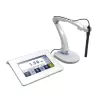 PHMETRO BANCADA DIGITAL FAIXA DE TRABALHO DE (-1,999 ~ 19,999) PH RESOLUÇÃO 0,001 PH COM 3 PONTOS AUTOMÁTICO DE CALIBRAÇÃO COMPENSAÇÃO AUTOMÁTICA DE TEMPERATURA TELA TOUCHSCREEN SAÍDA USB COM ELETRODO - MODELO: P811