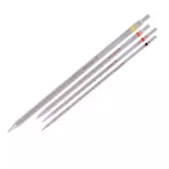 PIPETA SOROLÓGICA DE VIDRO SODA-LIME, AMARELA, ESGOTAMENTO PARCIAL, CALIBRADA EM 20°C, 1ML, CLASSE B