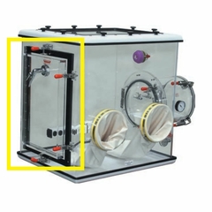PORTA DE ACESSO 40 X 56 CM PARA CÂMARAS "GLOVE BOX" MODELOS 830-ABC E 830-CP/10 MARCA PLAS-LABS - CÓDIGO 830-DOOR/A