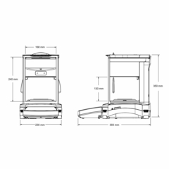 BALANÇA ANALÍTICA SEMI-MICRO, CAPACIDADE 220 GRAMAS, SENSIBILIDADE 0,01MG, CALIBRAÇÃO INTERNA AUTOMÁTICA, TELA SENSÍVEL AO TOQUE "TOUCHSCREEN" EM CONFORMIDADE COM PROCEDIMENTOS GLP/GMP, COM ABERTURA E FECHAMENTO AUTOMÁTICO DA CÂMARA POR SENSOR DE PROXIMIDADE, IONIZADOR ANTI-ESTÁTICA EMBUTIDO, SAÍDA USB - MODELO EX225/AD
