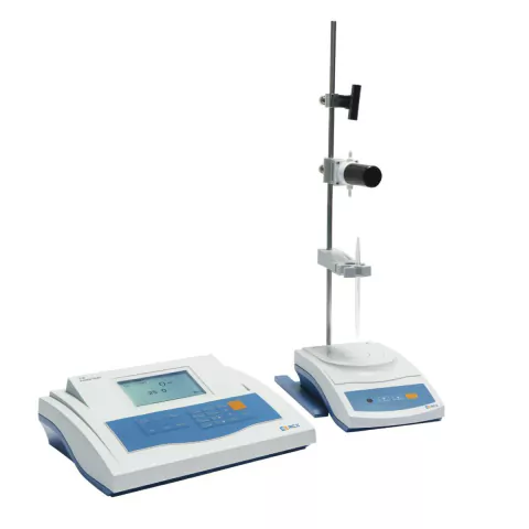 TITULADOR POTENCIOMÉTRICO MANUAL, DIGITAL, CON 2 MODOS DE TITULACIÓN: "SET" Y "MAT", RANGO DE PH 0 A 14 PH, RANGO DE MILIVOLTIOS -1.400 A +1.400 MV