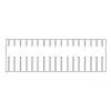 PENTE VERTICAL, 18 AMOSTRAS, 1,0 MM DE ESPESSURA, PARA CUBA VERTICAL MARCA CLEAVER SCIENTIFIC MODELOS VS20WAVESYS, VS20WAVESYS-CU E VS20WAVED – CÓDIGO VS20-18MC-1