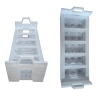 RACK PARA TRANSPORTE E ARMAZENAMENTO DE GARRAFA DE CULTURA DE TECIDOS DE 60 ML OU 270 ML, NA POSIÇÃO VERTICAL