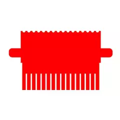 PENTE VERTICAL, 16 AMOSTRAS, 1,5 MM DE ESPESSURA, PARA CUBA VERTICAL MARCA CLEAVER SCIENTIFIC MODELOS CVS10DSYS, CVS10D, CVS10PRE E CVS10DSYS-CU – CÓDIGO VS10-16-1.5
