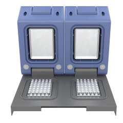 TERMOCICLADOR GRADIENTE LCD COLOR 8" TOUCHSCREEN 0°-100°C RAMPA AQ: 5°C/S RES: 4°C/S 2 BLOCOS MISTOS 48X0.2ML + 30X0.5ML - comprar online